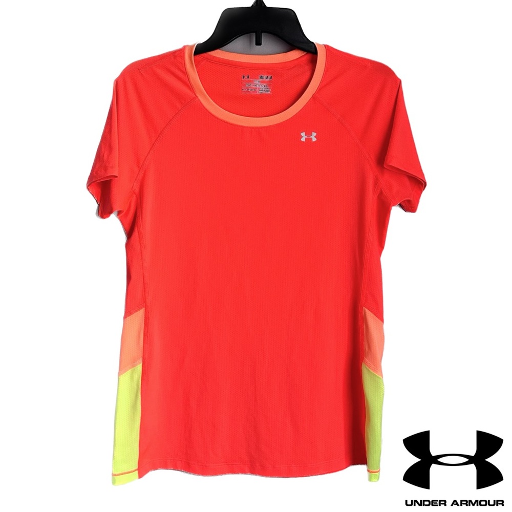 Women’s UNDER ARMOUR breathable workout Jersey T - SZ MED